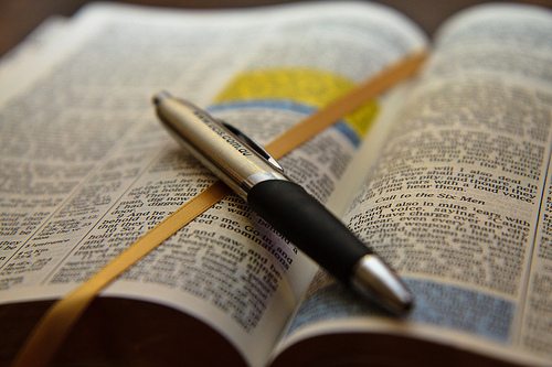 open bible