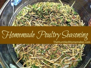 homemade poultry seasoning homemade poultry seasoning