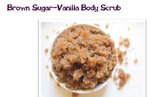 brown sugar body scrub