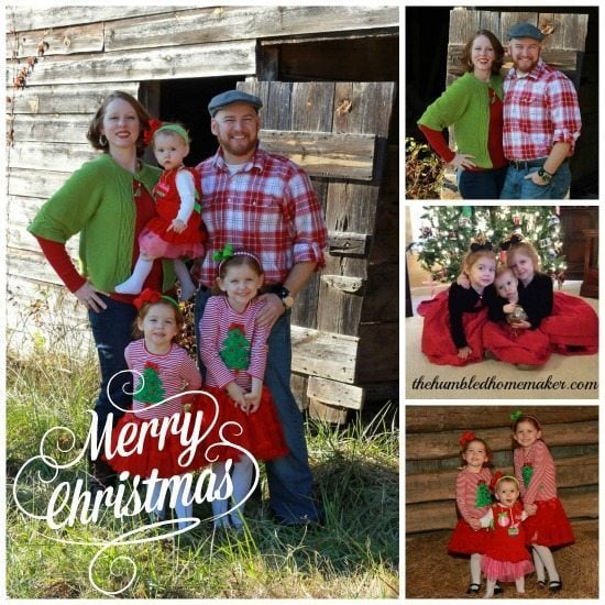 Merry Christmas--from Our Family to Yours! | The Humbled Homemaker