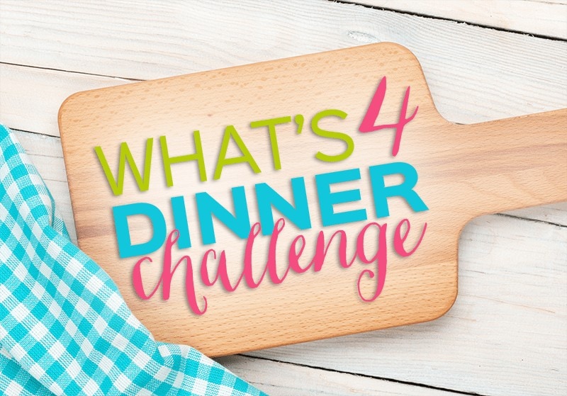 Are you out of meal planning ideas? Does planning dinners each week overwhelm you? The What's 4 Dinner Challenge might be what you need!