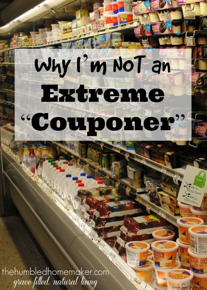 I have no doubts you can save massive amounts of money by couponing. But is it worth it if you do it at the expense of the health of your family?