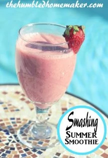Here is a refreshing summer smoothie recipe that uses strawberries, blueberries, blackberries and yogurt. Great for a healthy snack or easy breakfast!