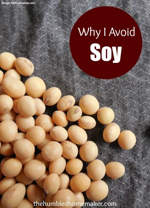Soy is found in many processed foods on grocery store shelves. Here are my top 3 reasons for staying away from soy!