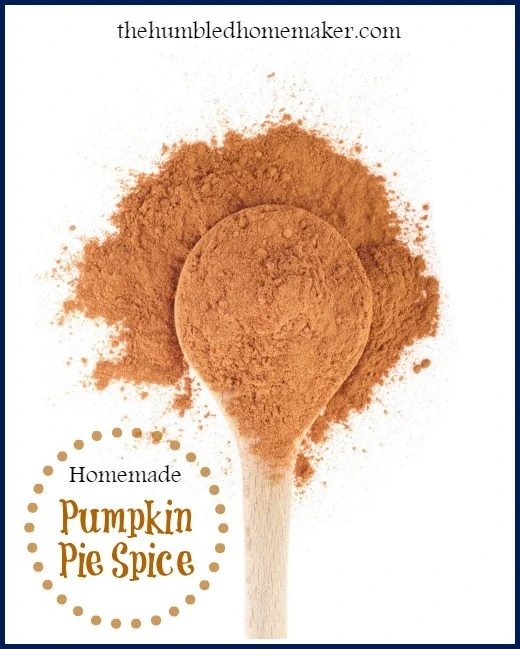 Homemade Pumpkin Pie Spice - TheHumbledHomemaker.com
