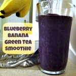 This post gives a delicious recipe for a blueberry-banana green tea smoothie that contains lots of wonderful antioxidants.