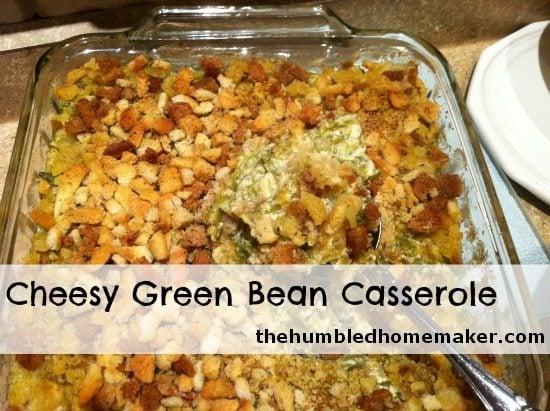 Cheesy Green Bean Casserole