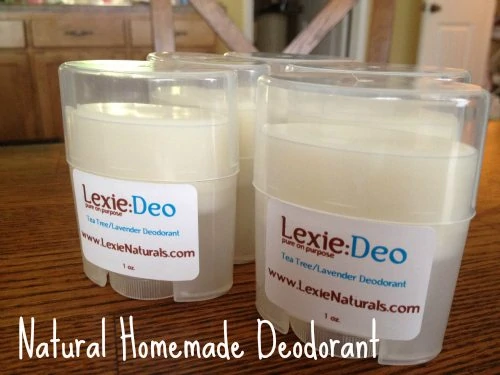 Conventional deodorant contains aluminum. Learn how to make your own natural, aluminum-free homemade deodorant with this frugal recipe!