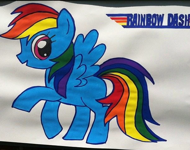 Pin the Cutie Mark on the Pony- My Little Pony Version of Pin the Tail on the Pony for a My Little Pony Party