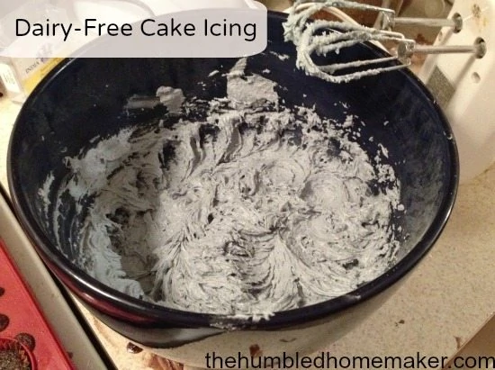dairy-free cake icing
