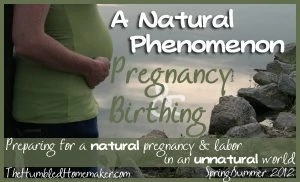 Natural pregnancy and childbirth series for moms