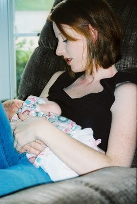 breastfeeding my baby girl