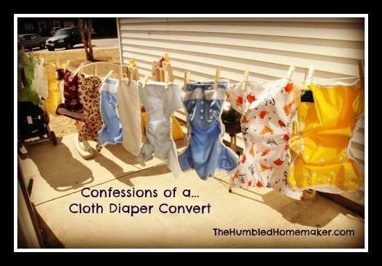 Confessions of a Cloth Diaper Convert - TheHumbledHomemaker.com