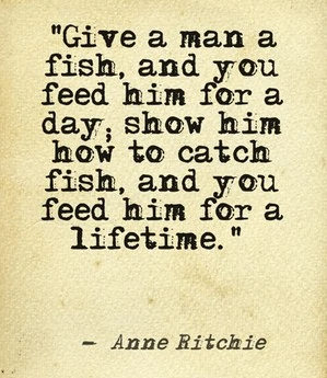 Teach a Man to Fish- hope for women, international