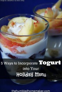 5 Ways to Incorporate Yogurt into Your Holiday Menu