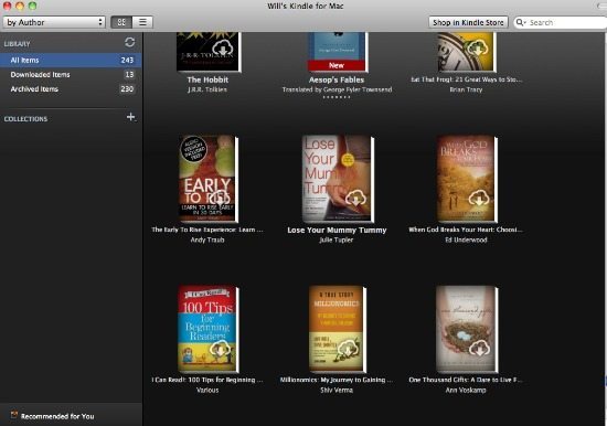 Picking Out Books from My Kindle for My Year-Long Reading Plan