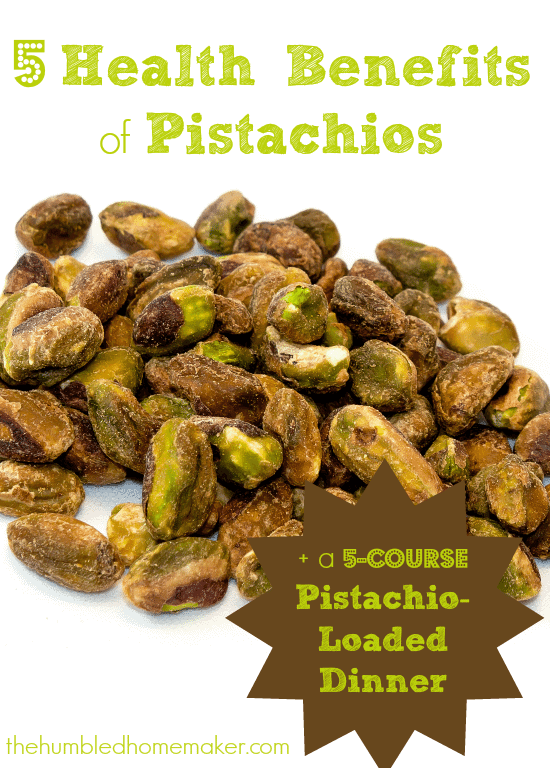 5 Health Benefits of Pistachios + a 5-Course Pistachio-Loaded Dinner! thehumbledhomemaker.com