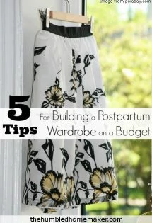 It is possible to create an awesome wardrobe that will hide the mummy tummy! Check out these 5 creative ways to look your best!