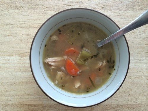 Chicken soup - TheHumbledHomemaker.com