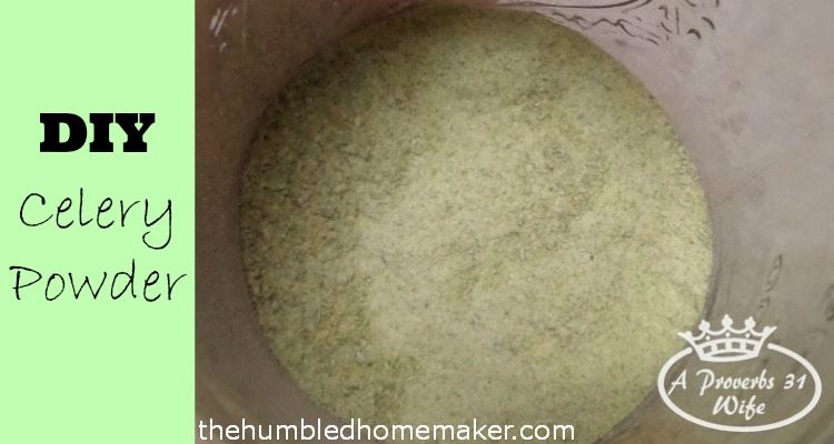 Learn how to make your own celery powder - did you even know you could? You'll be amazed by the taste!
