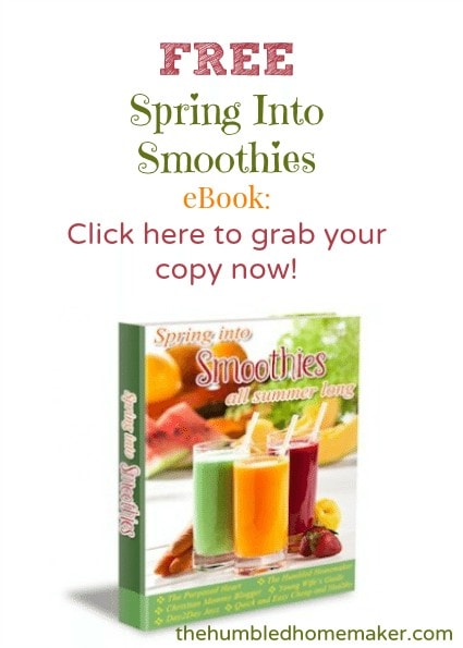 FREE Smoothies eBook! The Humbled Homemaker