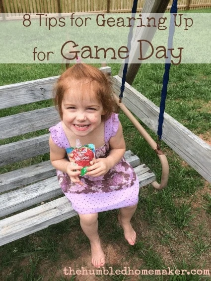 8 Tips for Gearing Up for Game Day  The Humbled Homemaker
