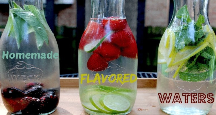 Say goodbye to boring old water and say hello to these delicious flavored water ideas!