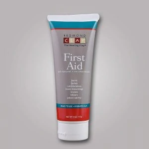 Redmond Clay's First Aid Clay is AMAZING! It has over 1,000 uses. This is all you need for your first aid cabinet! 