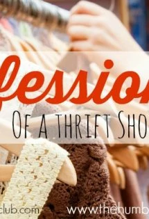 Confessions of a Thrift Shopping Novice -- TheHumbledHomemaker.com