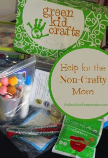 Help for the Non-Crafty Mom The Humbled Homemaker