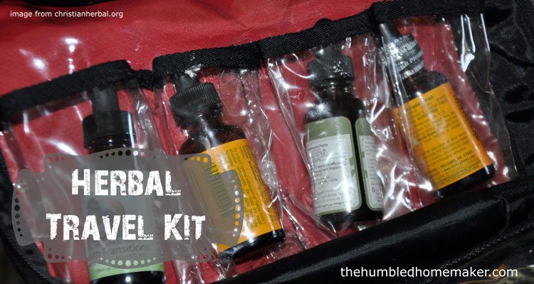 Herbal Travel Kit - TheHumbledHomemaker.com