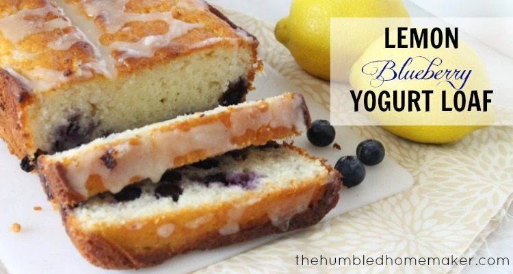 The bold flavors of lemon and blueberry combine in this moist & tender yogurt loaf to create a breakfast, snack, or dessert that everyone will love.
