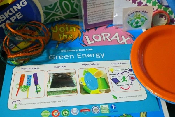 Green Kid Craft Box