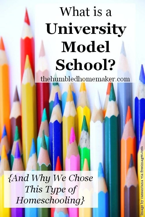 Find out all about the university model of homeschooling! This unique model is a part-time home and part-time school hybrid. 