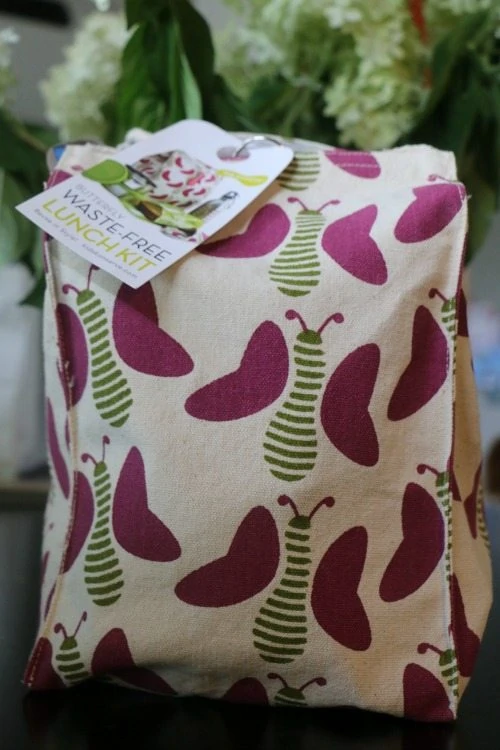 butterfly lunch bag