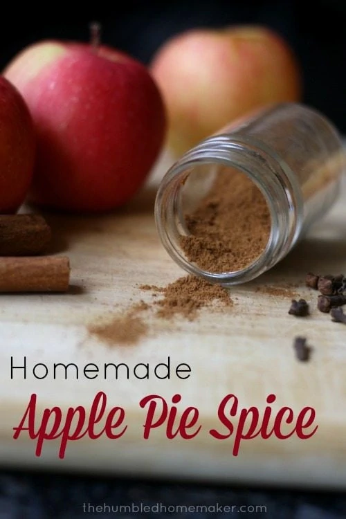 There is not need to buy apple pie spice at the store when you can make your own homemade apple pie spice! 
