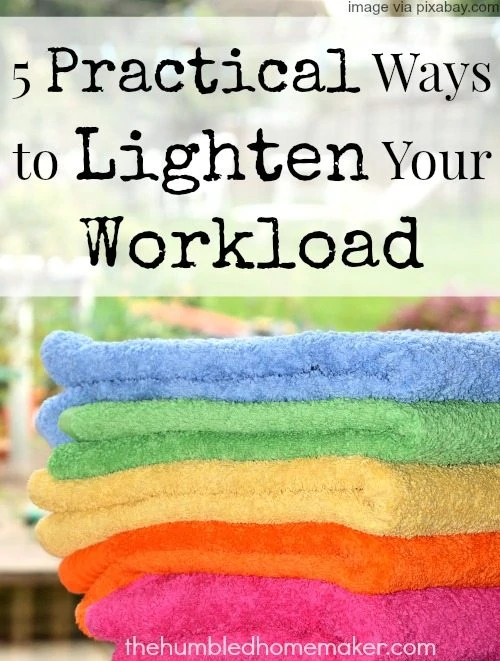Saying yes to everything doesn't give you a full life. It just drains all of your energy and leaves you with not enough of you to go around.  Can you relate? If so, here are five practical ways to lighten your workload that can really help.