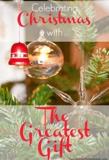 The Greatest Gift is a beautiful Advent reading book for families. It is a keepsake that will last for years to come!