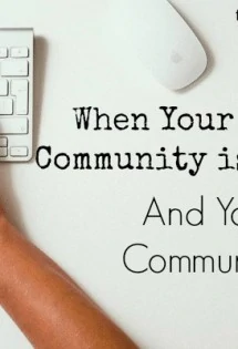 Is your online community too crowded? Real this.