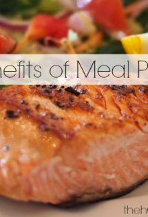 The Benefits of Meal Planning