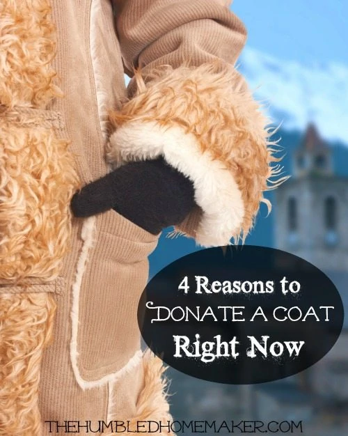 I had never considered all these reasons to donate a coat! I'm excited about doing this coat donation with my kids! 