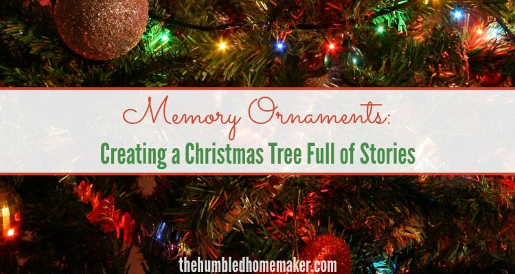 When our family travels, the only souvenir we buy are Christmas ornaments. There is a memory around each ornament, and we tell the stories from these memories as we decorate our tree! 