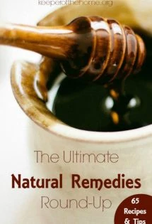 This natural remedies round-up was just what I was looking for! This will help my family stay healthy all winter long and avoid colds and the flu!