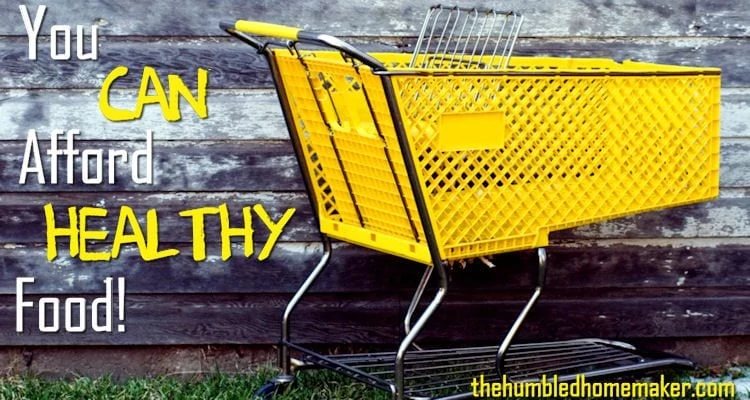 I had to figure out how to get higher quality foods without significantly increasing my grocery budget. Here are 7 things I did to help our family afford healthy food!