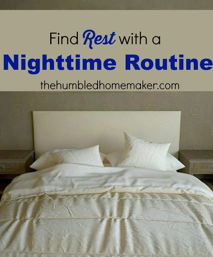 Find Rest with a Nighttime Routine