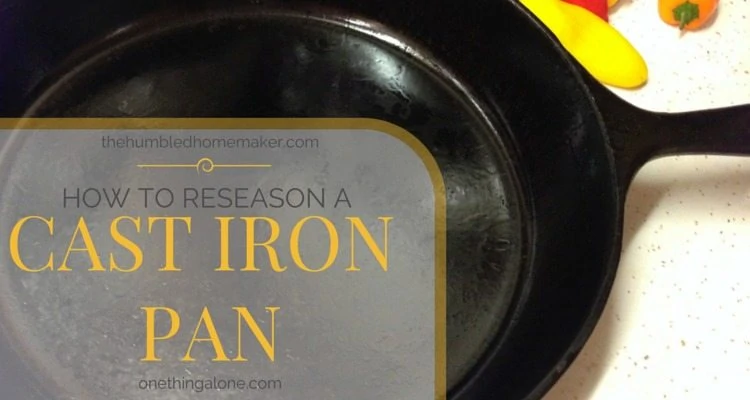 Cooking with cast iron is a safe and non-toxic alternative to using nonstick cookware. Here's a step-by-step tutorial for restoring and re-seasoning a rusty cast iron skillet or pan! this is a text overlay over top an image of a cast iron skillet 