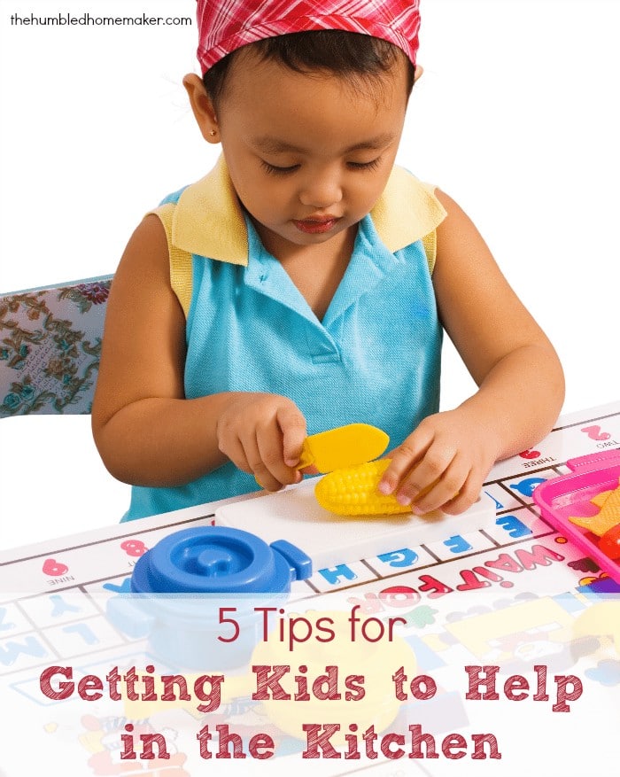 5 Tips for Getting Kids to Help in the Kitchen