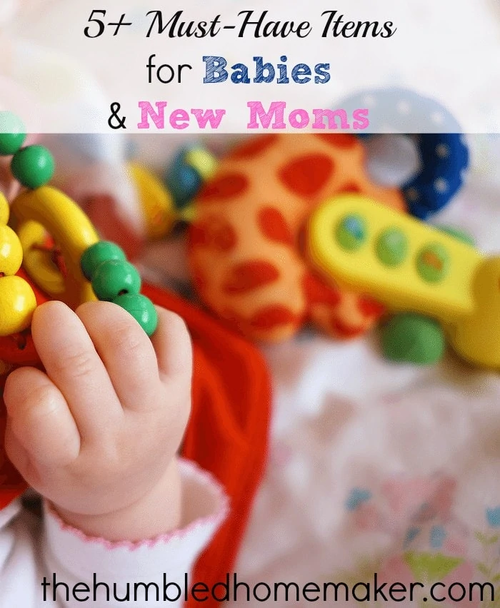 5 must-have items for babies and new moms