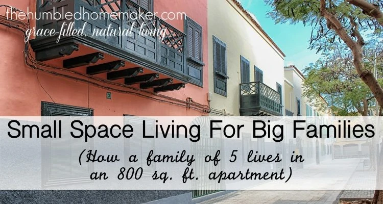 Wondering if a tiny house can work for a big family? Check out how a family of five lives in an 800-square-foot apartment!