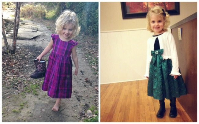 Moms have different reasons for allowing their young children to choose their own clothes or not. I don't believe there's a right or wrong answer, but I have thoughtfully chosen to let my preschool-aged kid dress herself with creative license.